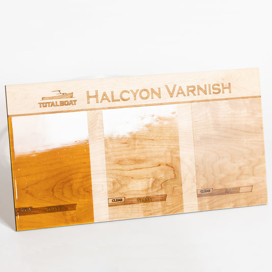 TotalBoat Halcyon Water-Based Marine Varnish Finishes