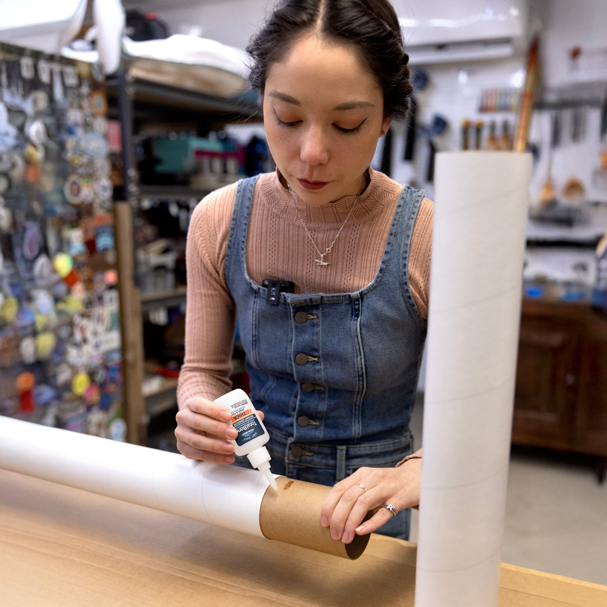 Xyla Foxlin ''Miss Fire'' Rocket Kit - TotalBond application