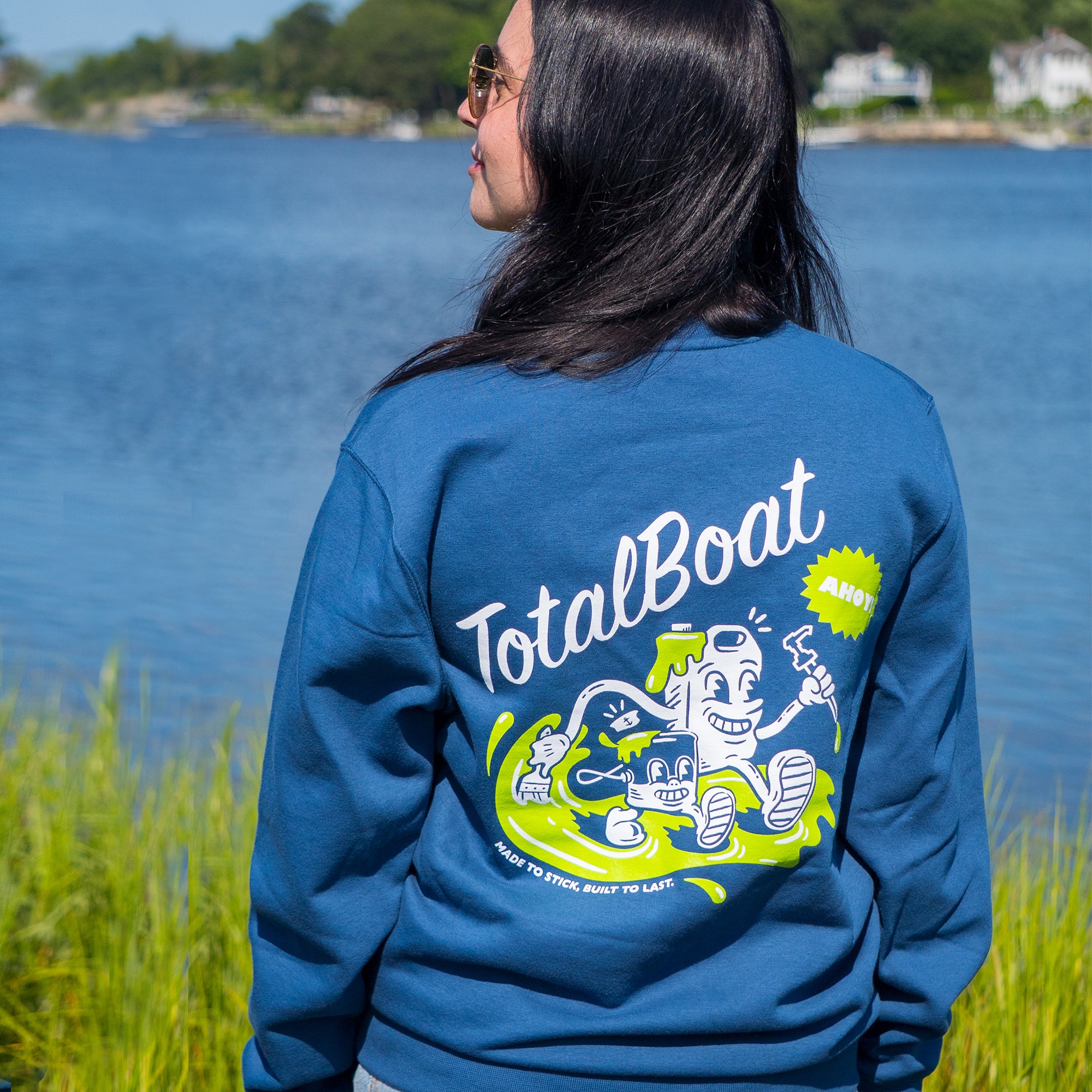 Adult Retro Fleece Crewneck