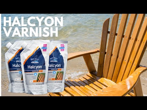 Halcyon Water-Based Marine Varnish