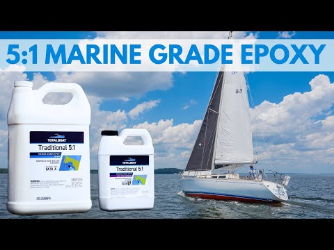 Traditional 5:1 Marine Epoxy Resin Kits