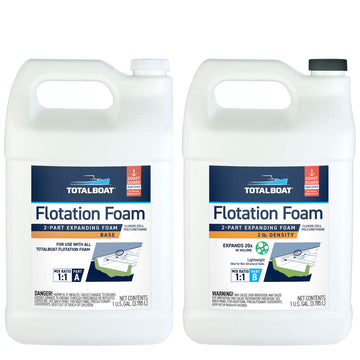 TotalBoat 2-Part Polyurethane Marine Flotation Foam 2lb 2-Gallon