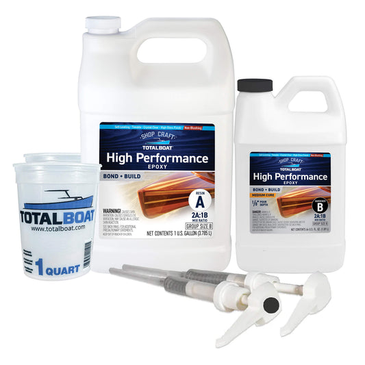 TotalBoat Clear High Performance Epoxy Kit Size B Medium