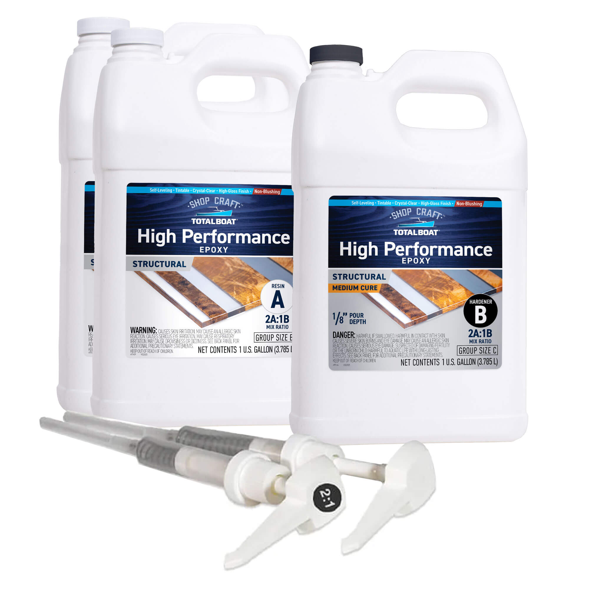 TotalBoat Clear High Performance Epoxy Kit Size  C Medium