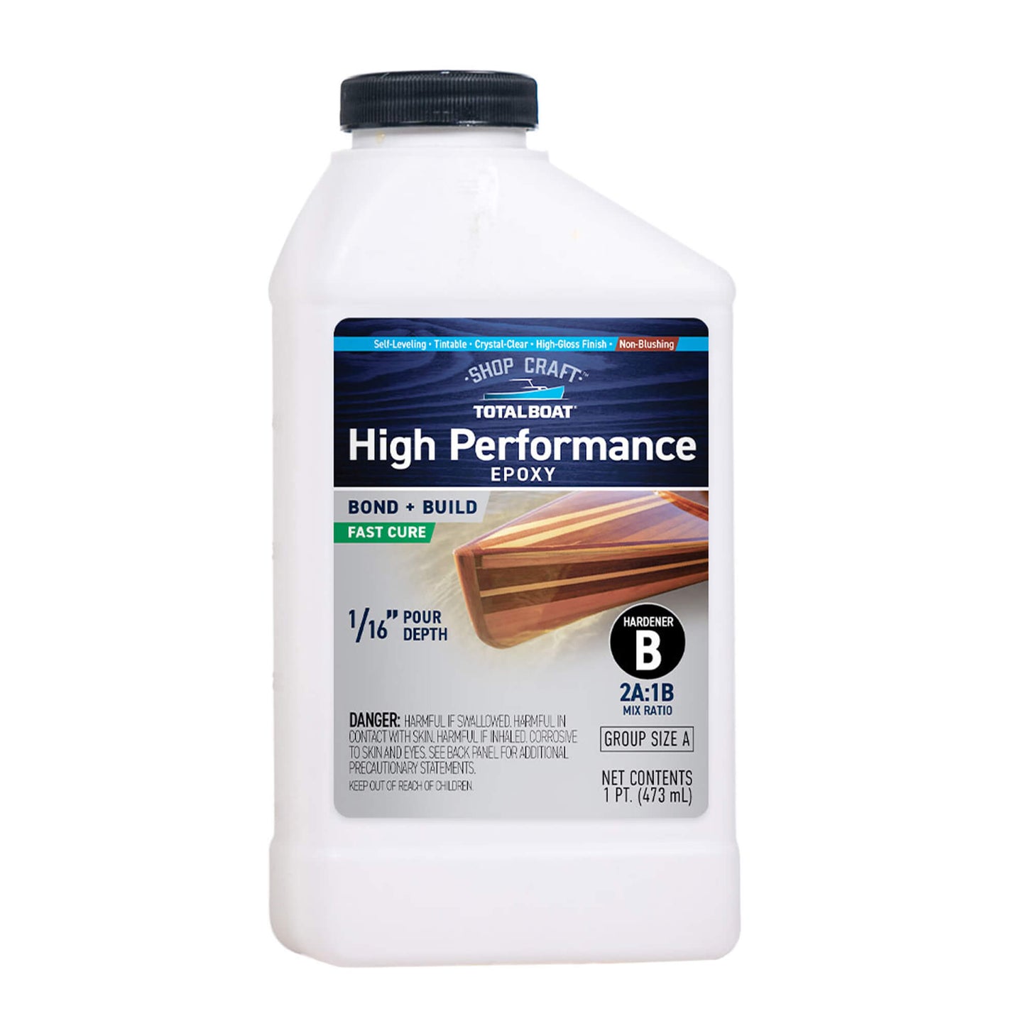 TotalBoat High Performance Epoxy Fast Hardener Size A