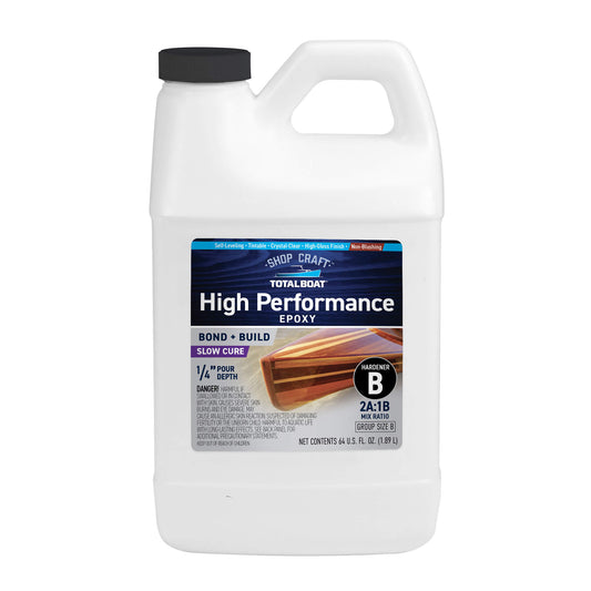 TotalBoat High Performance Epoxy Slow Hardener Size B