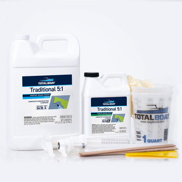 5:1 Traditional Epoxy Resin Gallon Kit with Fast Hardener