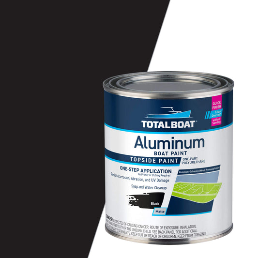 TotalBoat Aluminum Boat Paint Flat Black