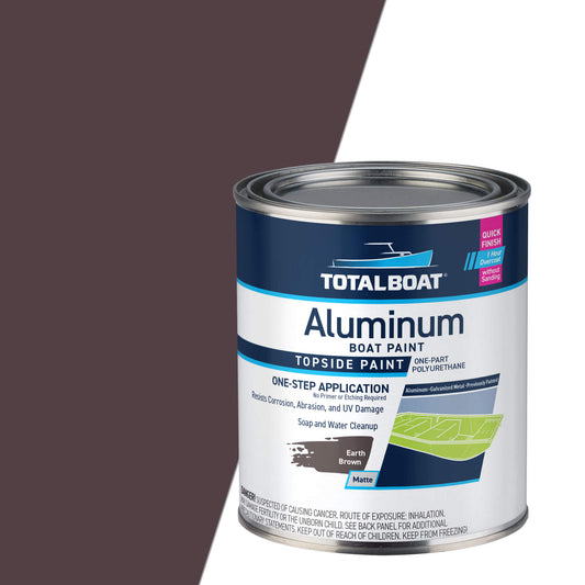 TotalBoat Aluminum Boat Pain Earth Brown