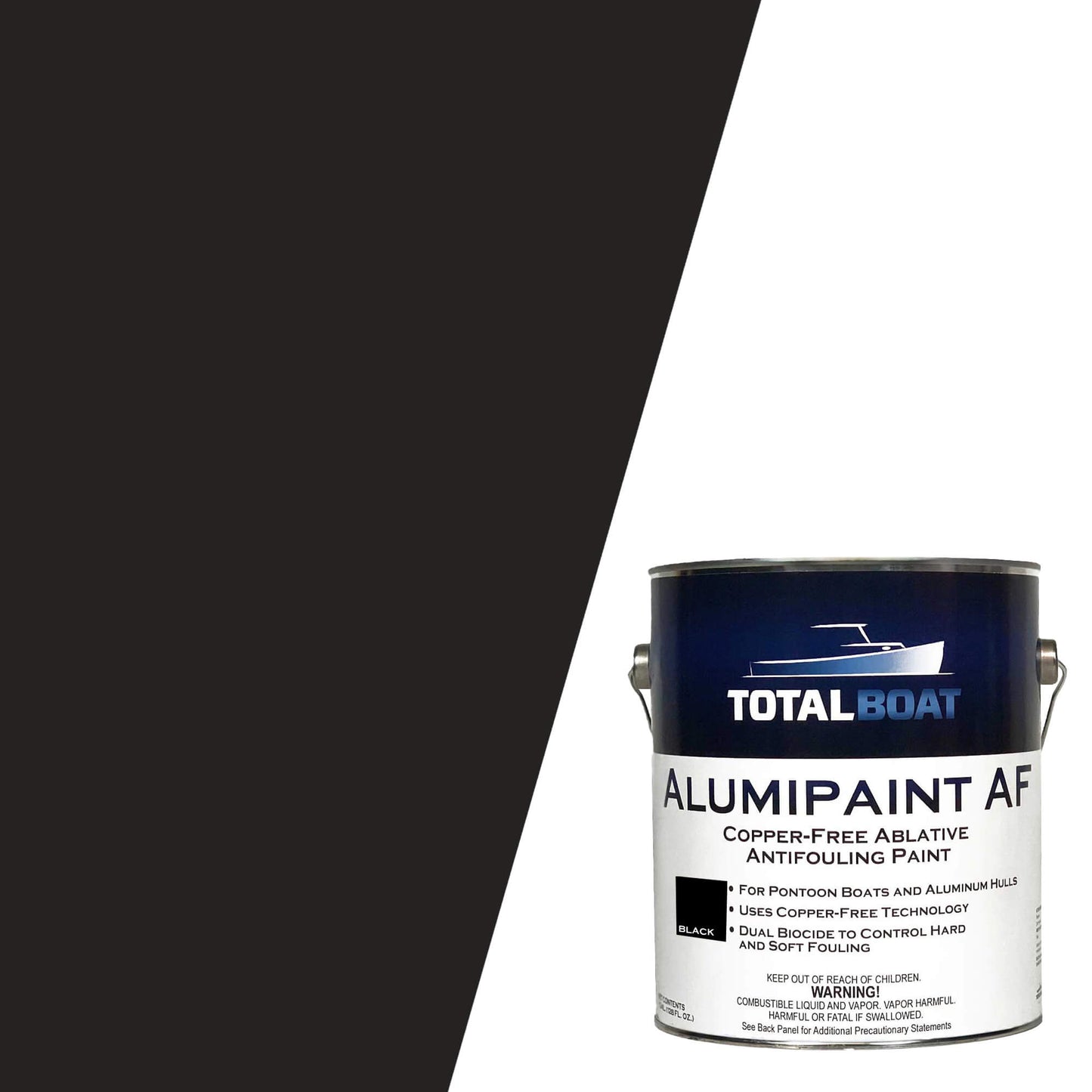 TotalBoat AlumiPaint AF Aluminum Antifouling Paint Black