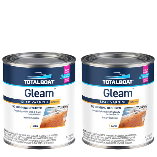 TotalBoat Gleam Gloss - Satin 2-Quart Kit