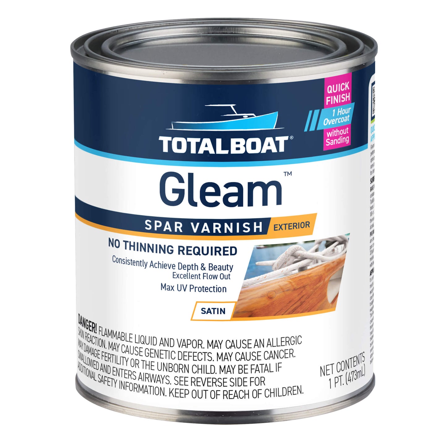 TotalBoat Gleam Satin - Pint