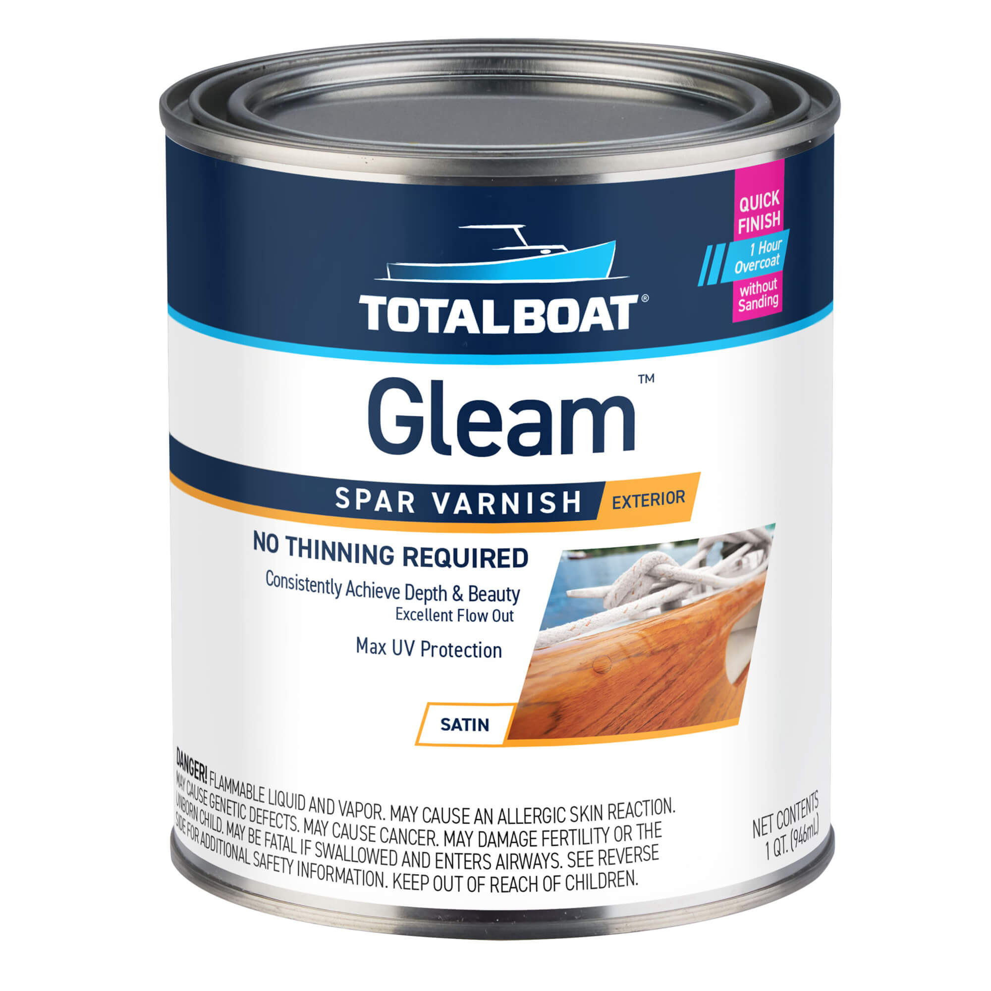 TotalBoat Gleam Satin - Quart