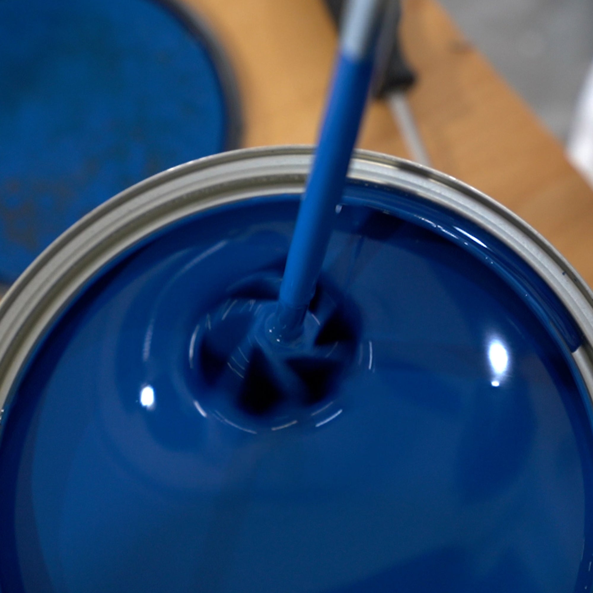 Illustration of Epoxy And Paint Mixing