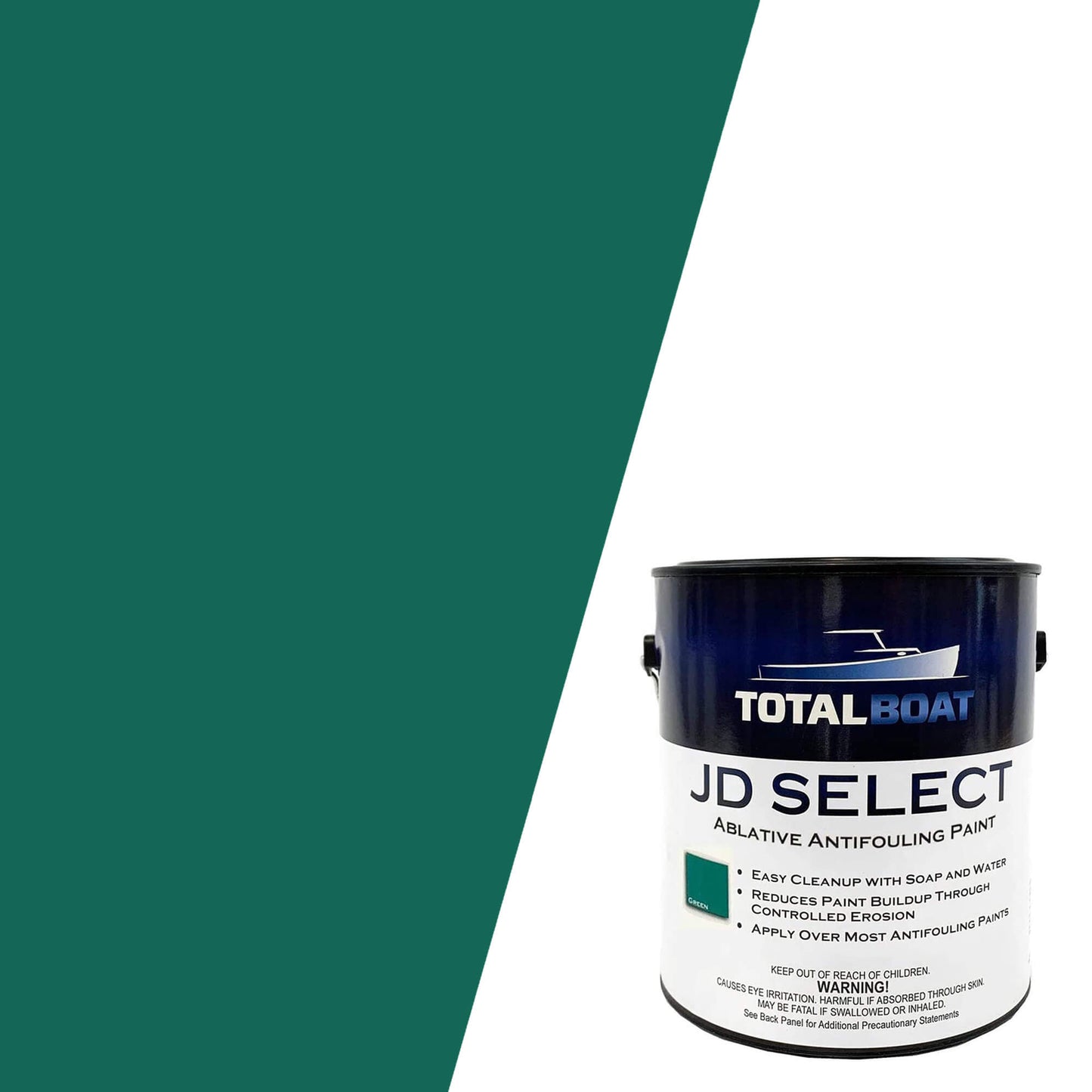 TotalBoat JD Select Water-Based Bottom Paint Green
