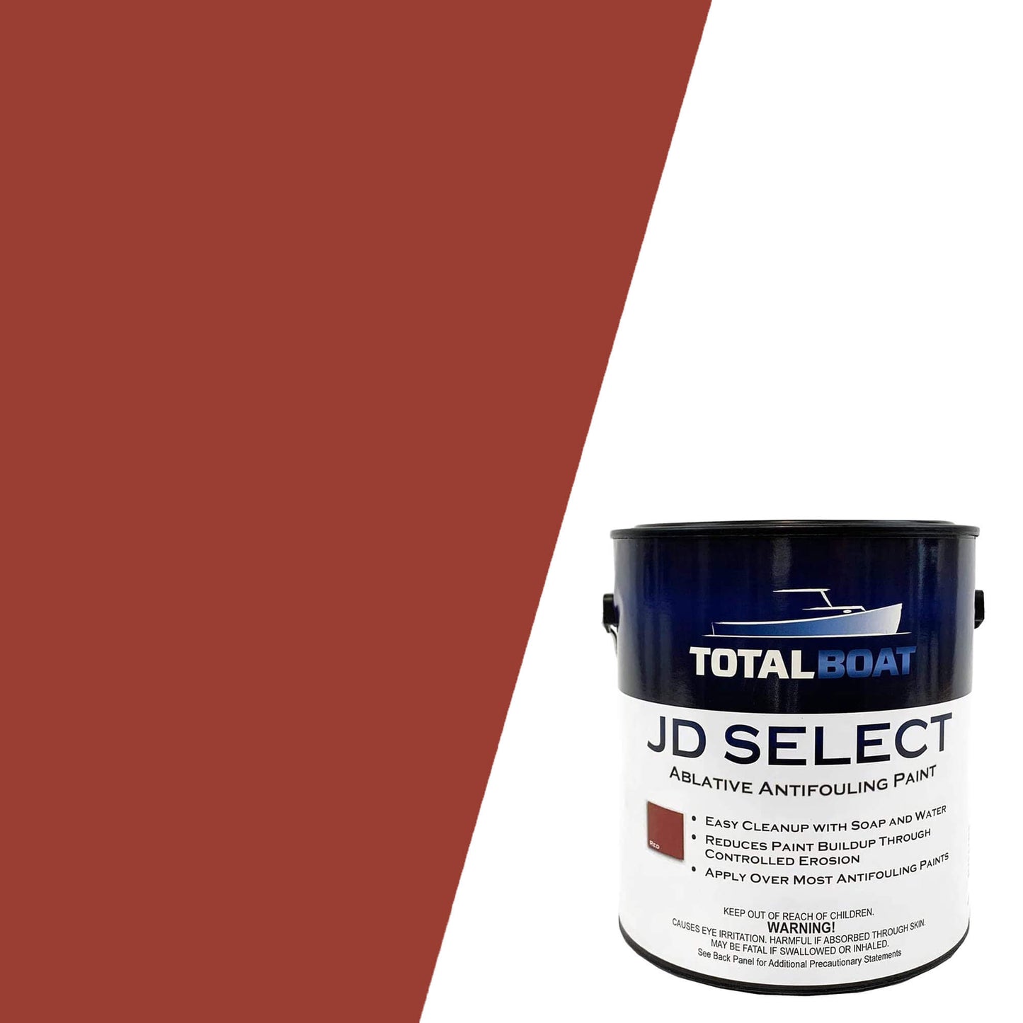 TotalBoat JD Select Water-Based Bottom Paint Red