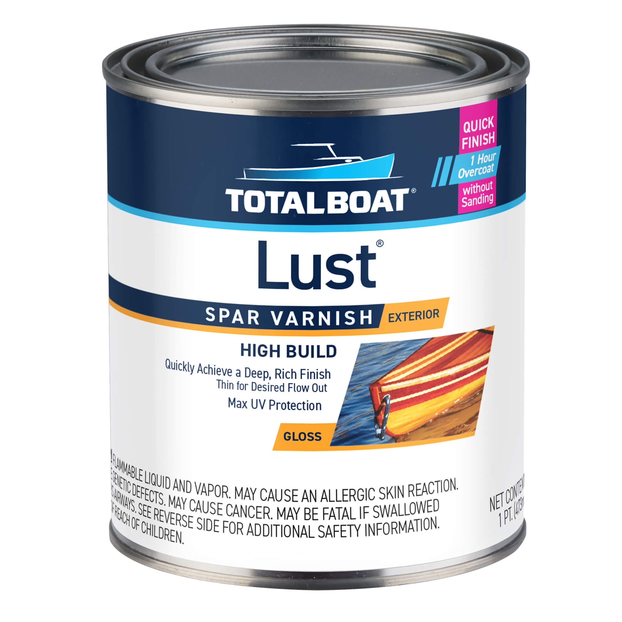 TotalBoat Lust Varnish - Gloss  Pint