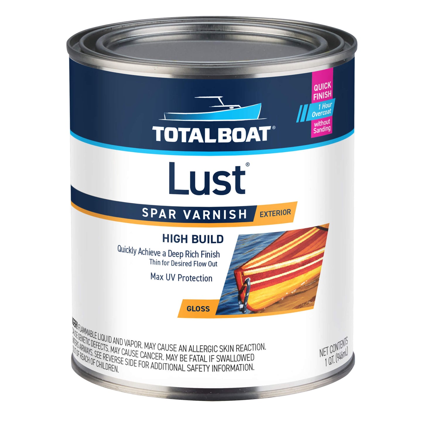 TotalBoat Lust Varnish - Gloss Quart