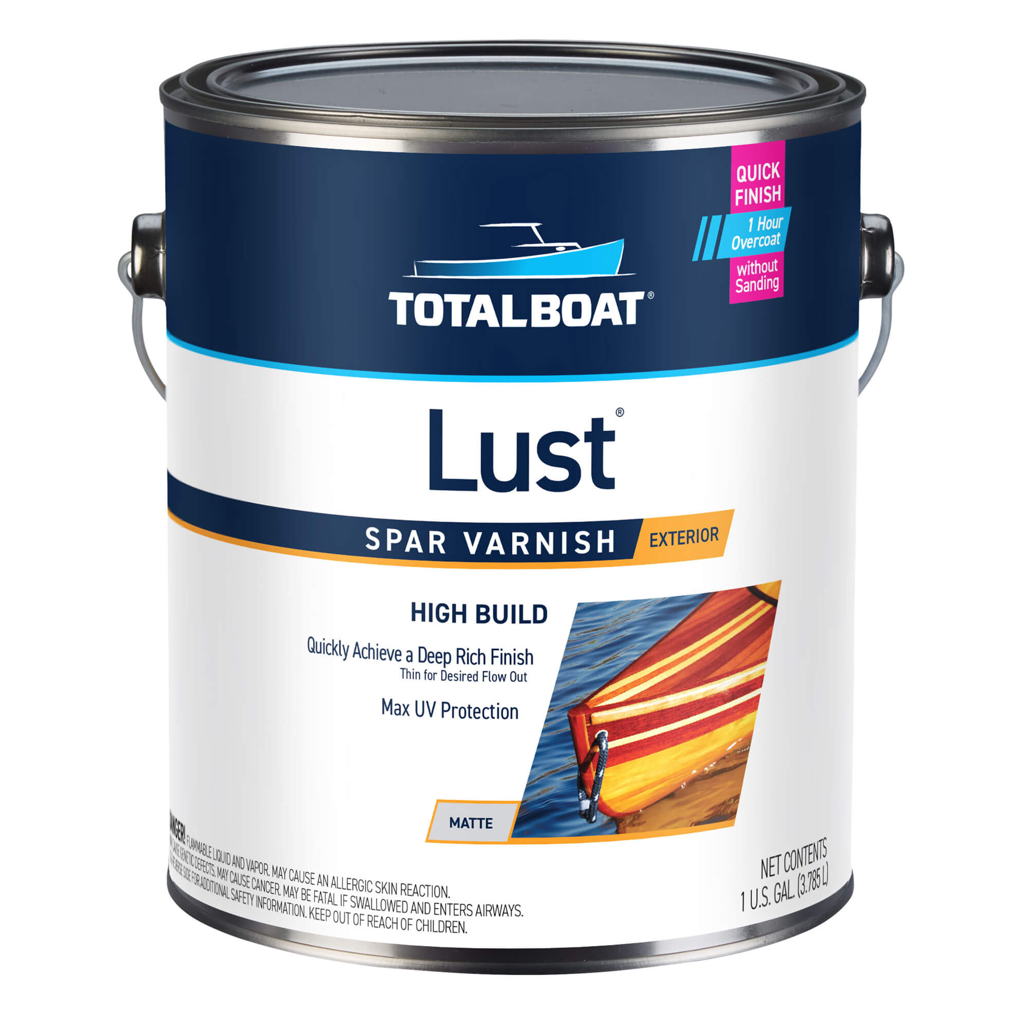 TotalBoat Lust Varnish - Matte Gallon
