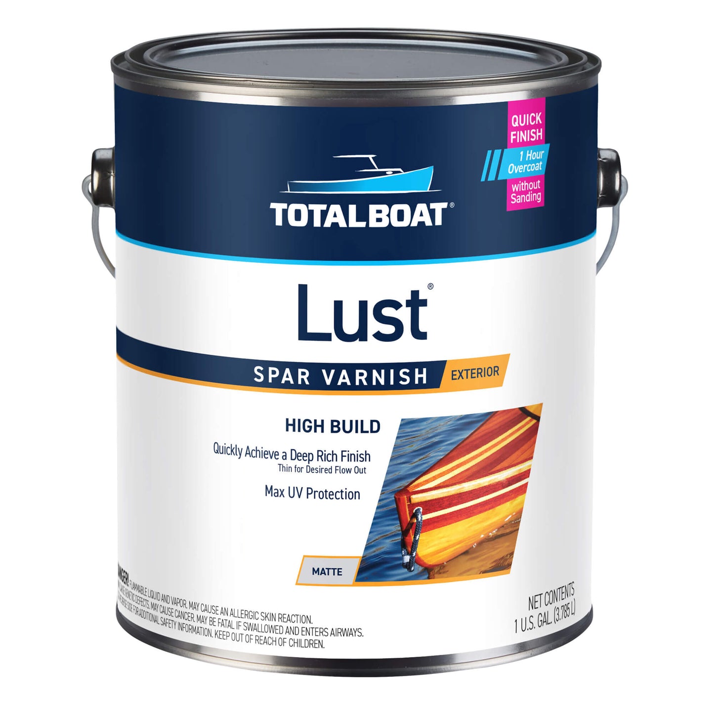 TotalBoat Lust Varnish - Matte Gallon