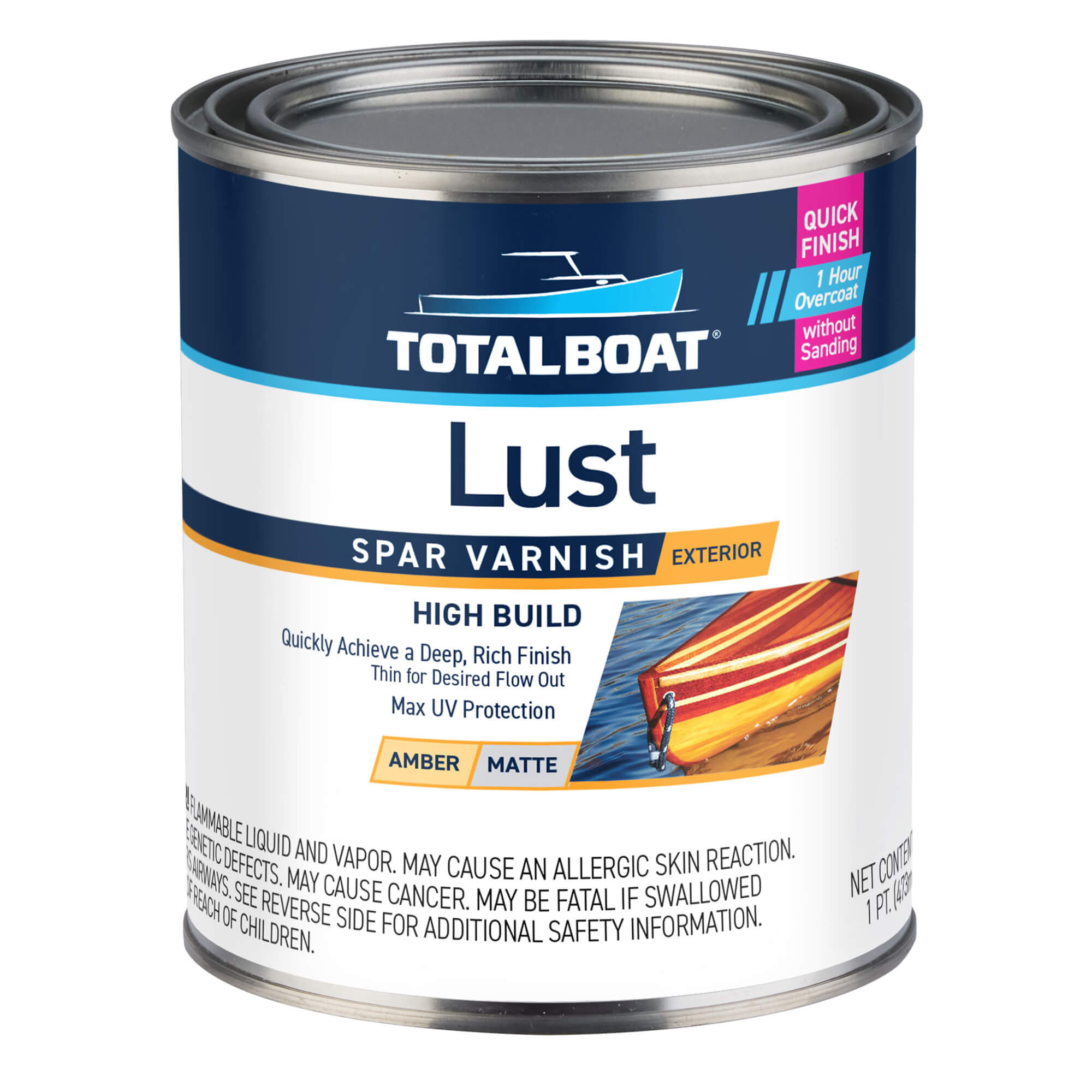 TotalBoat Lust Varnish - Matte Pint