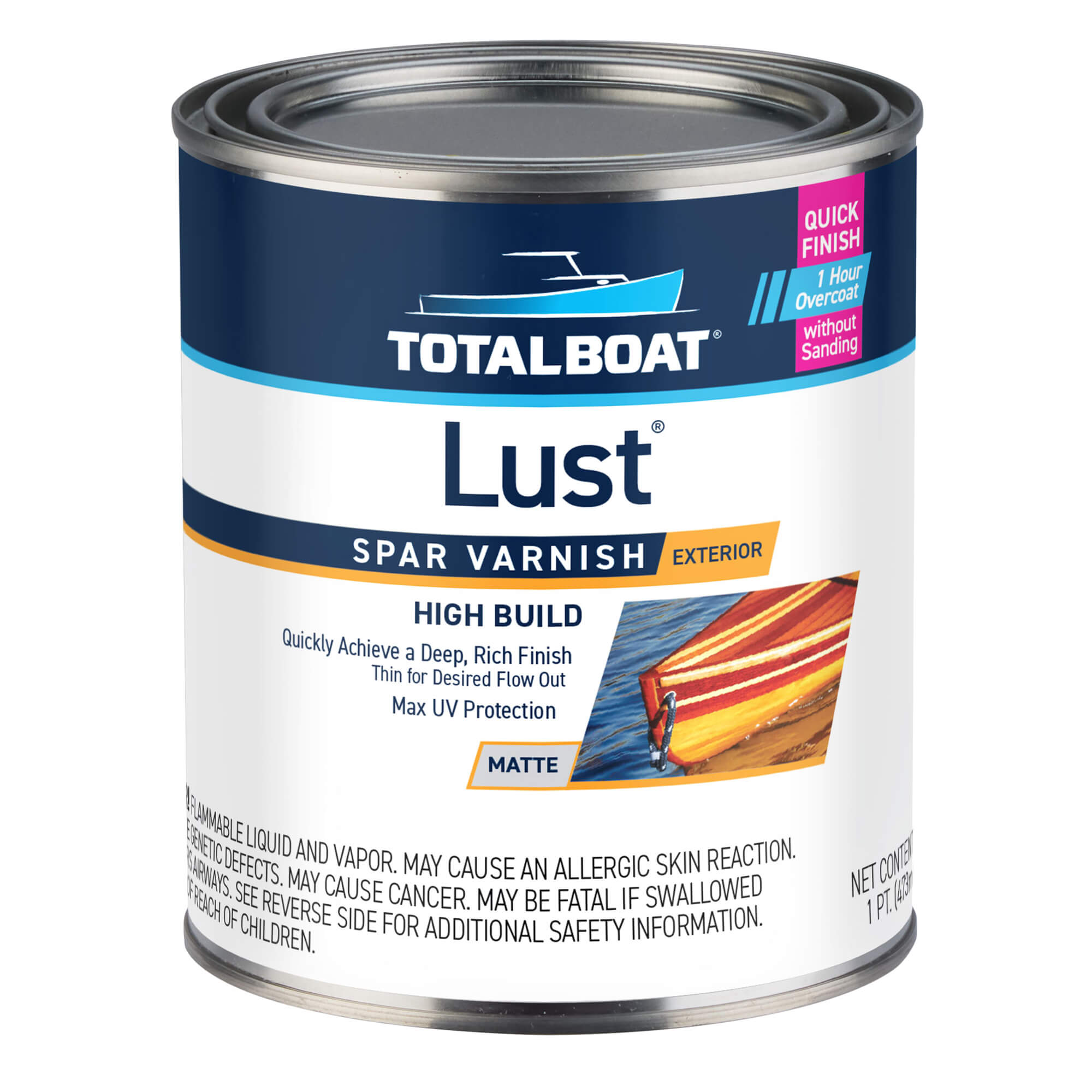 TotalBoat Lust Varnish - Matte Pint