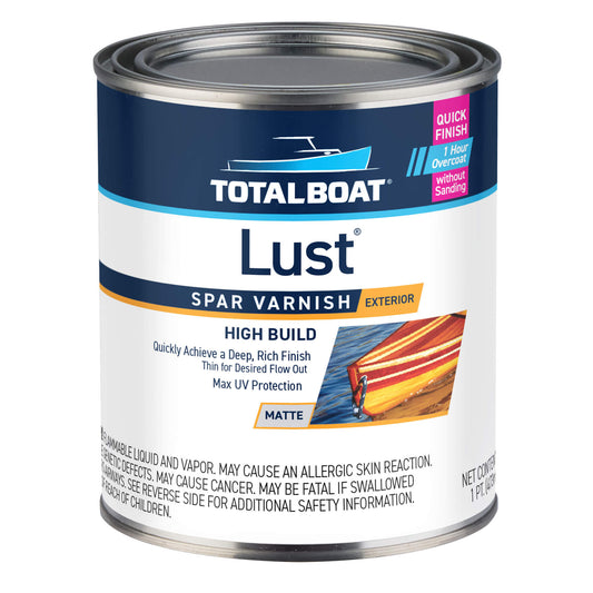 TotalBoat Lust Varnish - Matte Pint