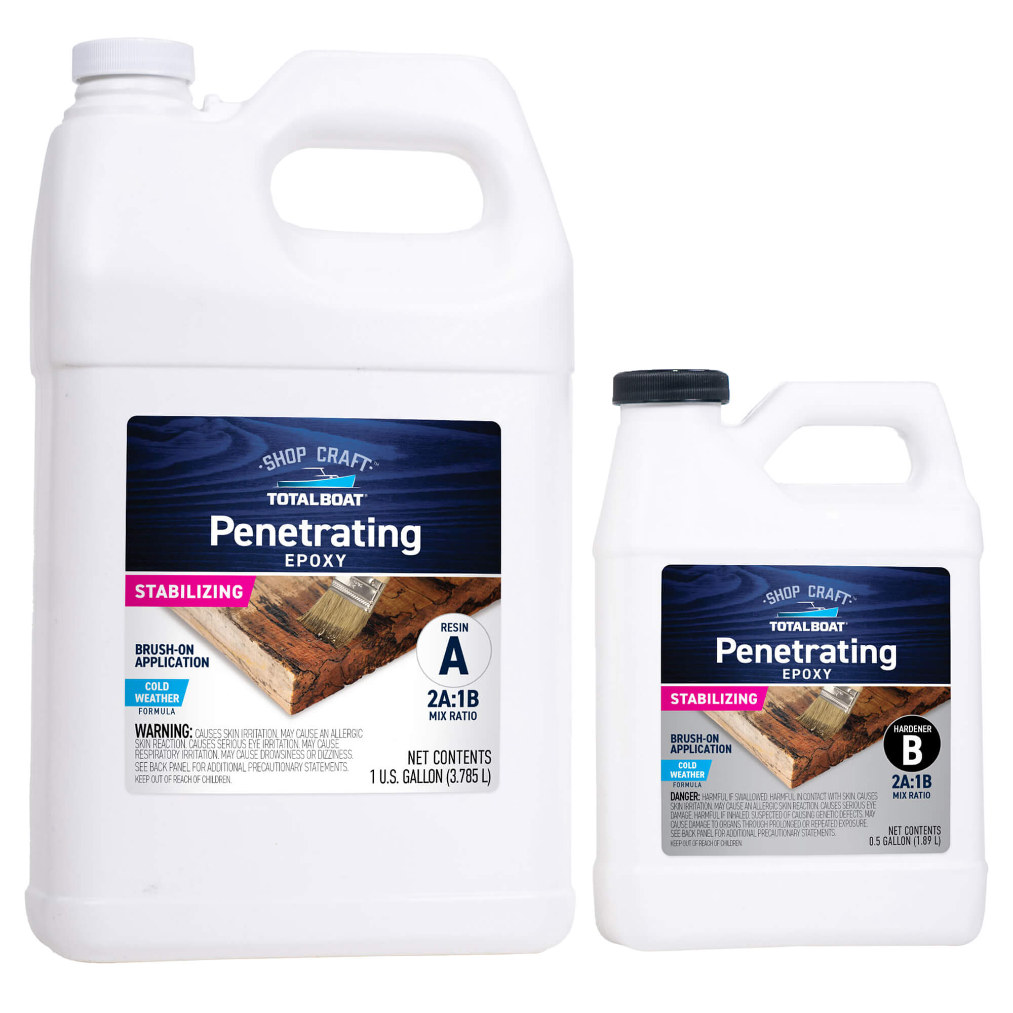 TotalBoat Penetrating Cold Weather Epoxy 1.5 Gallon Kit