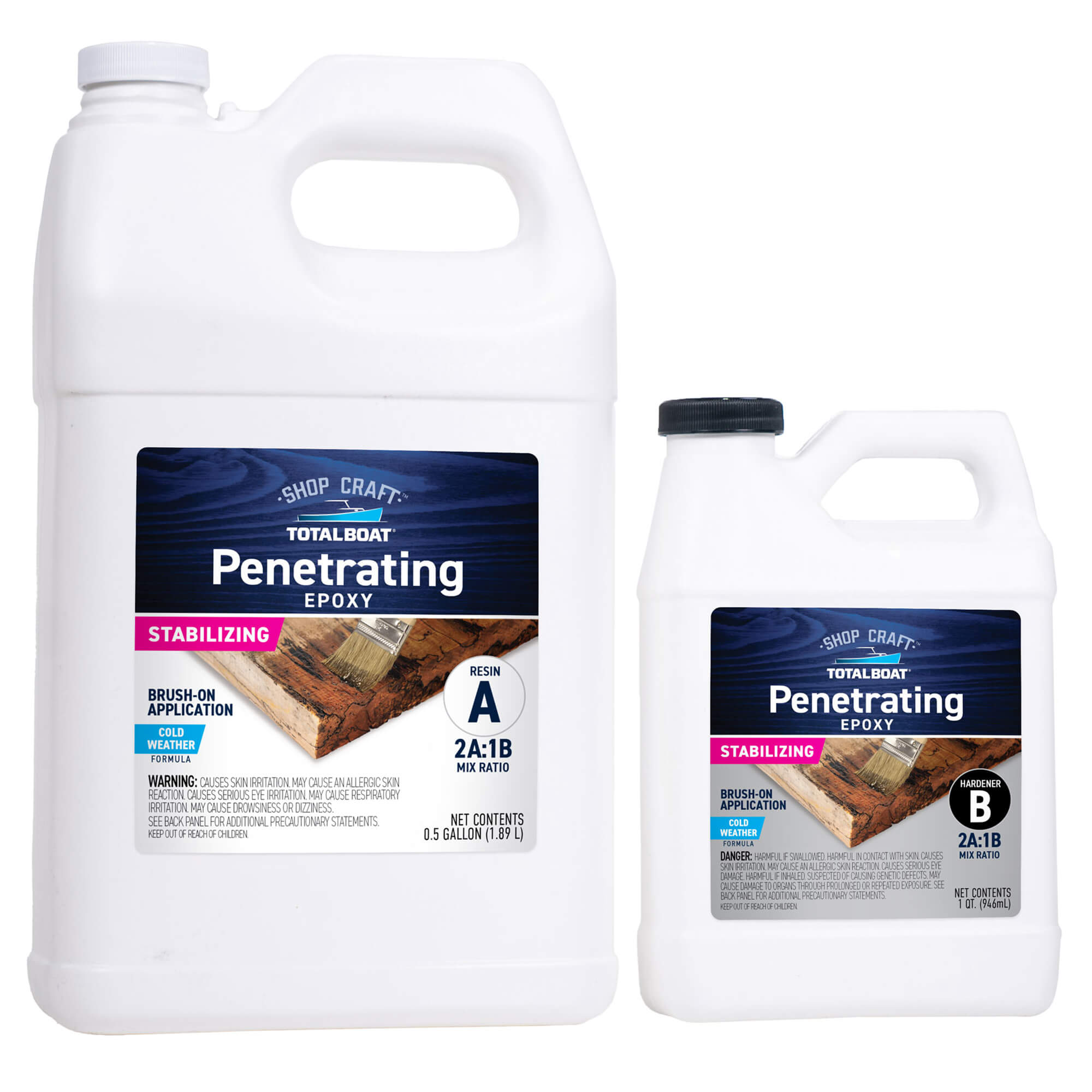 TotalBoat Penetrating Cold Weather Epoxy 0.75 Gallon Kit
