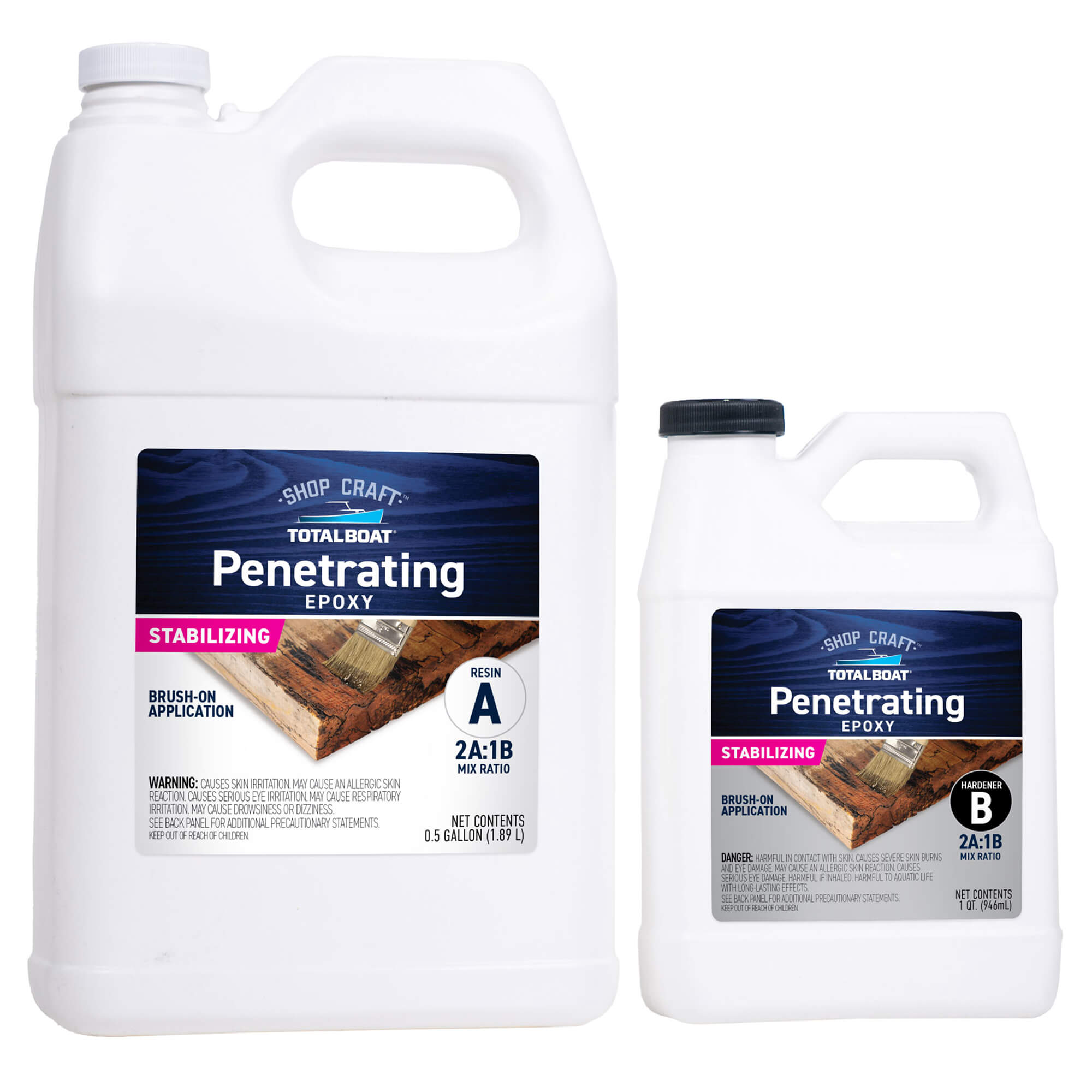 TotalBoat Penetrating Regular Epoxy 0.75 Gallon Kit