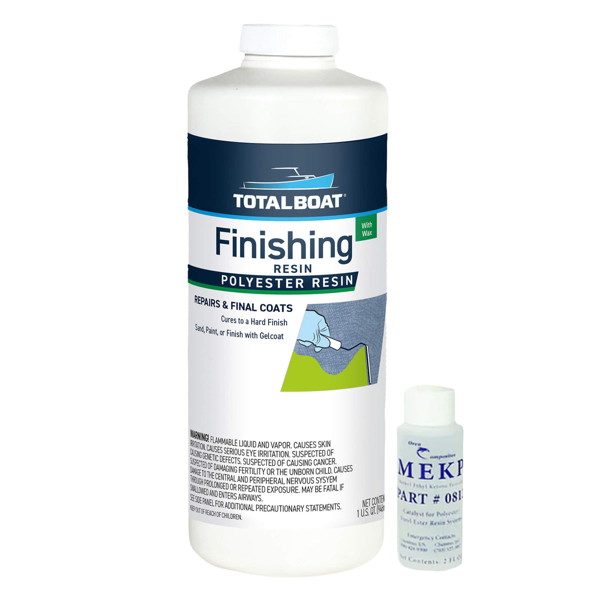 TotalBoat Polyester Finishing Resin 1 Quart