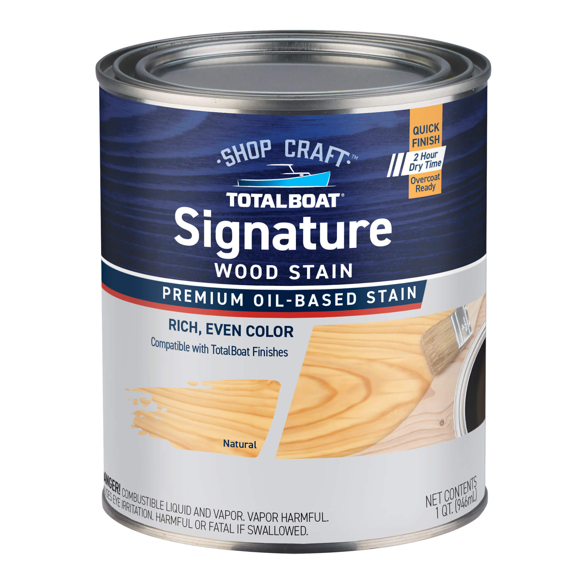 TotalBoat Signature Wood Stain - Natural