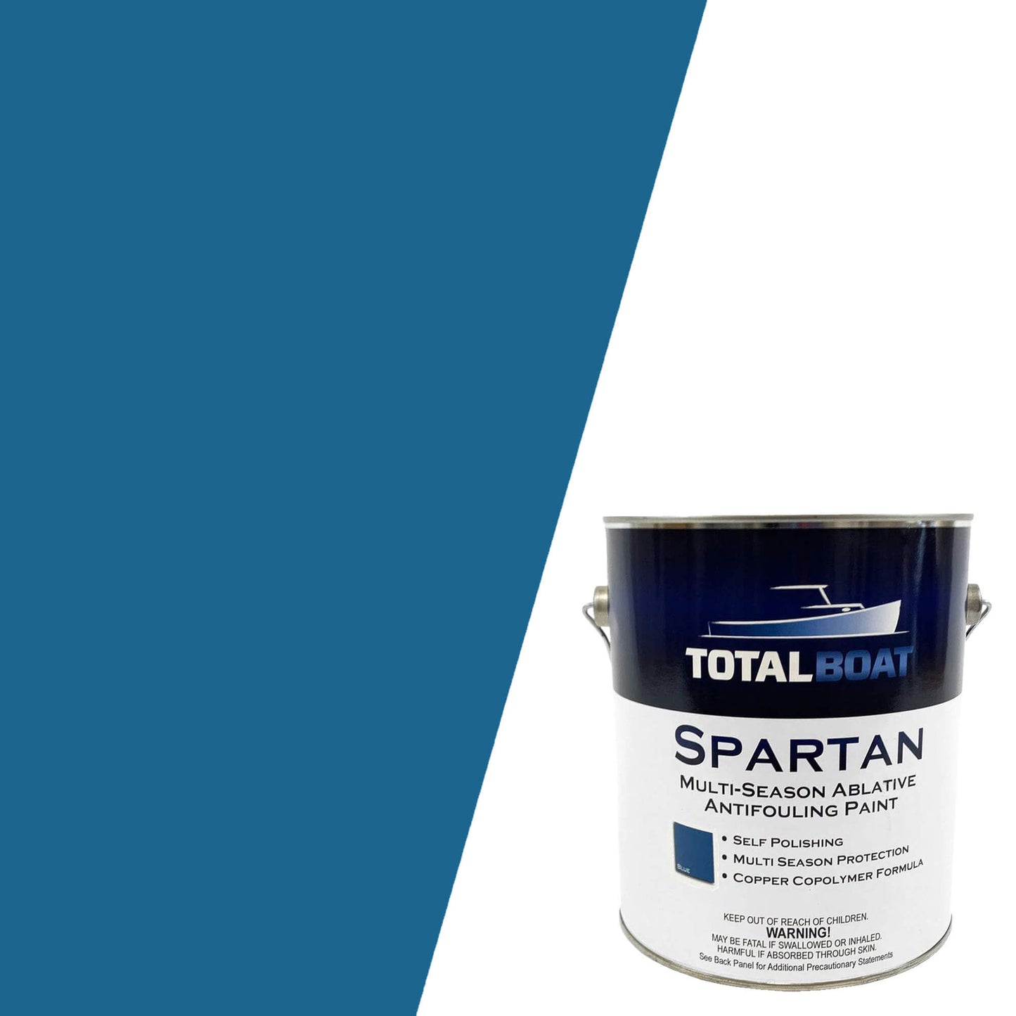 TotalBoat Spartan Multi-Season Antifouling Paint Blue