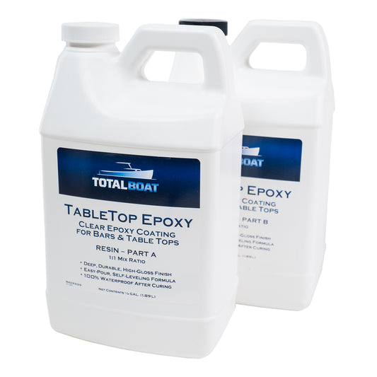TotalBoat Polyester Finishing Resin Quart, Total Boat Resin