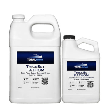 ThickSet Fathom Deep Pour Clear Casting Epoxy 1.5 Gallon Kit