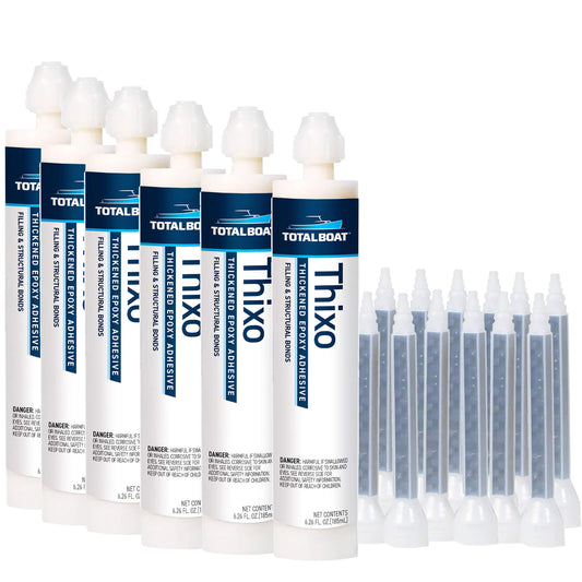Thixo 2:1 Epoxy Adhesive System: 6 pack with 12 tips