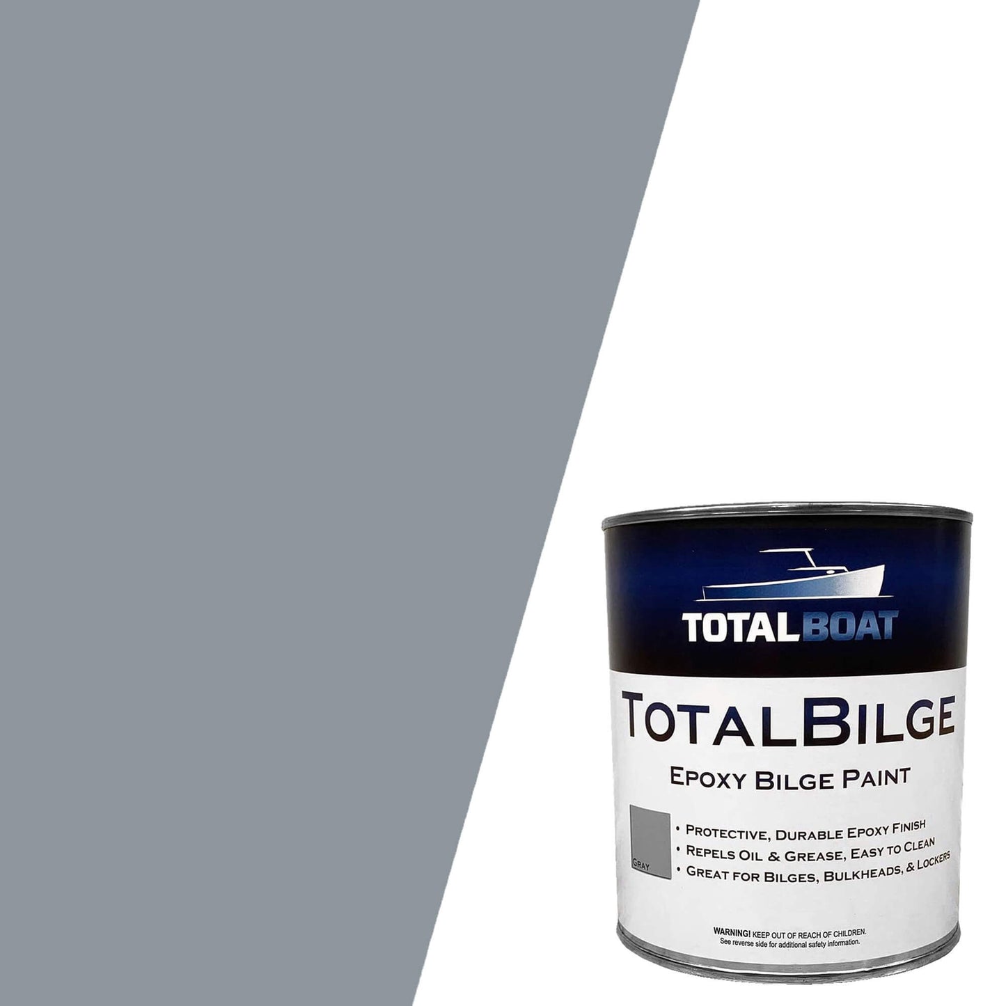 TotalBoat TotalBilge Epoxy Bilge Paint Gray
