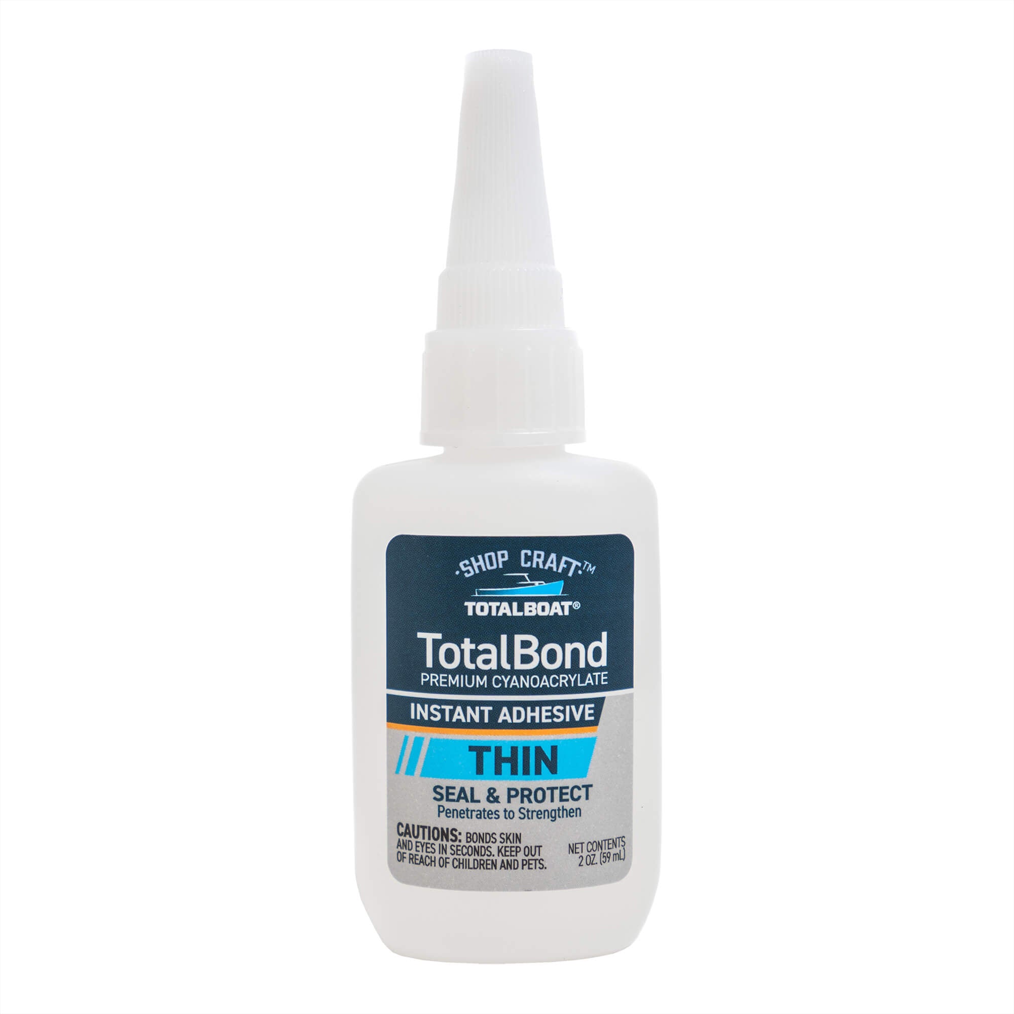 TotalBoat TotalBond Thin CA Glue to Seal and Protect