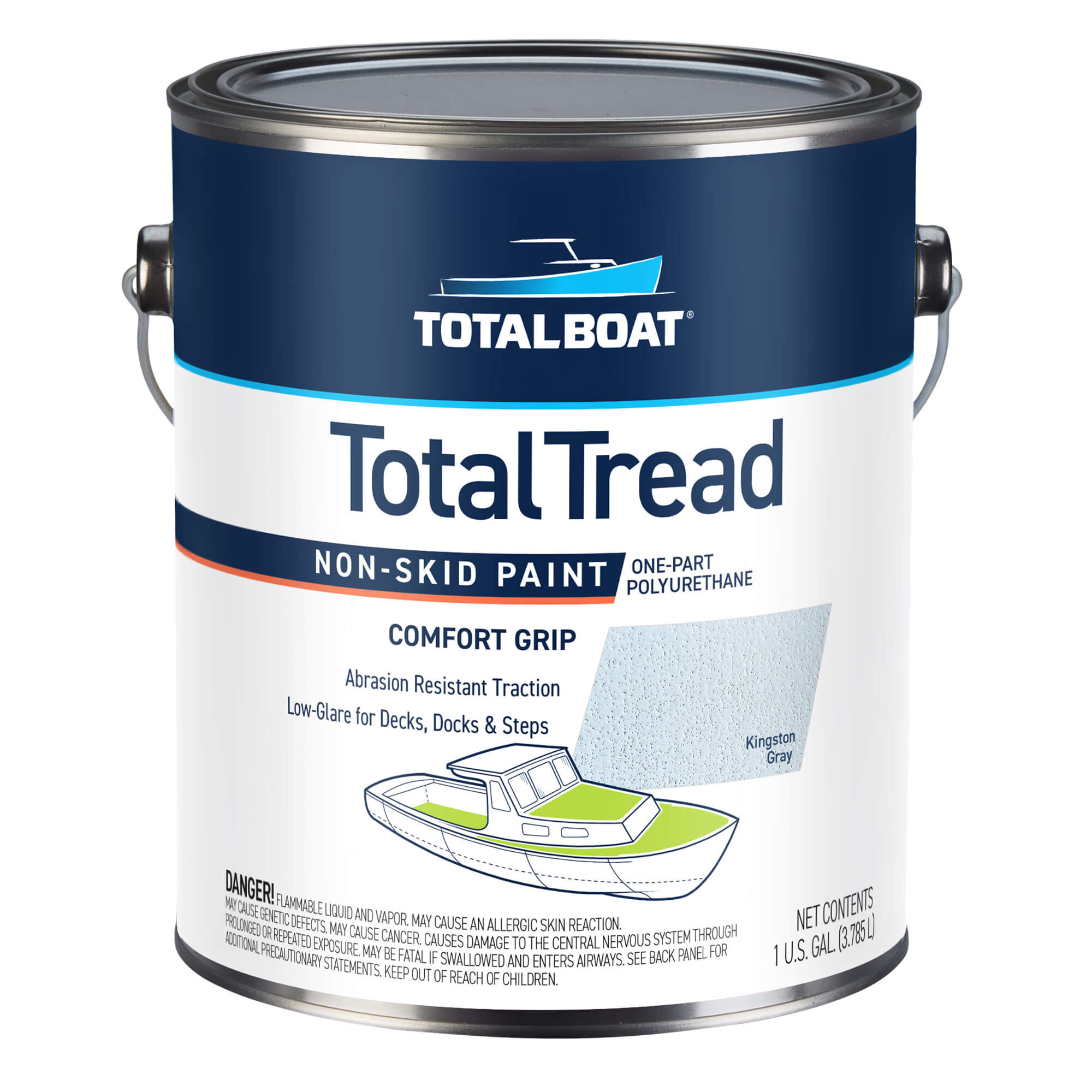TotalBoat TotalTread  Kingston Gray Gallon