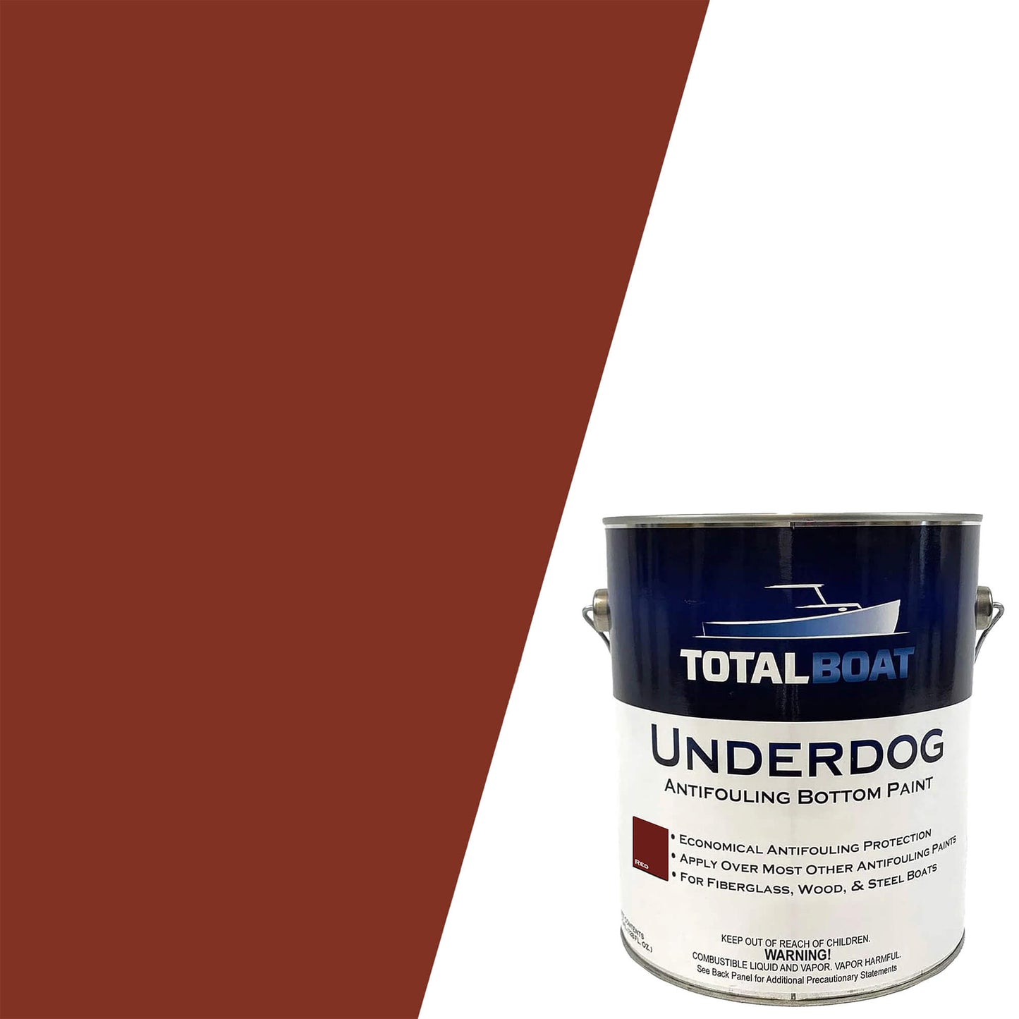 TotalBoat Underdog Bottom Paint Red