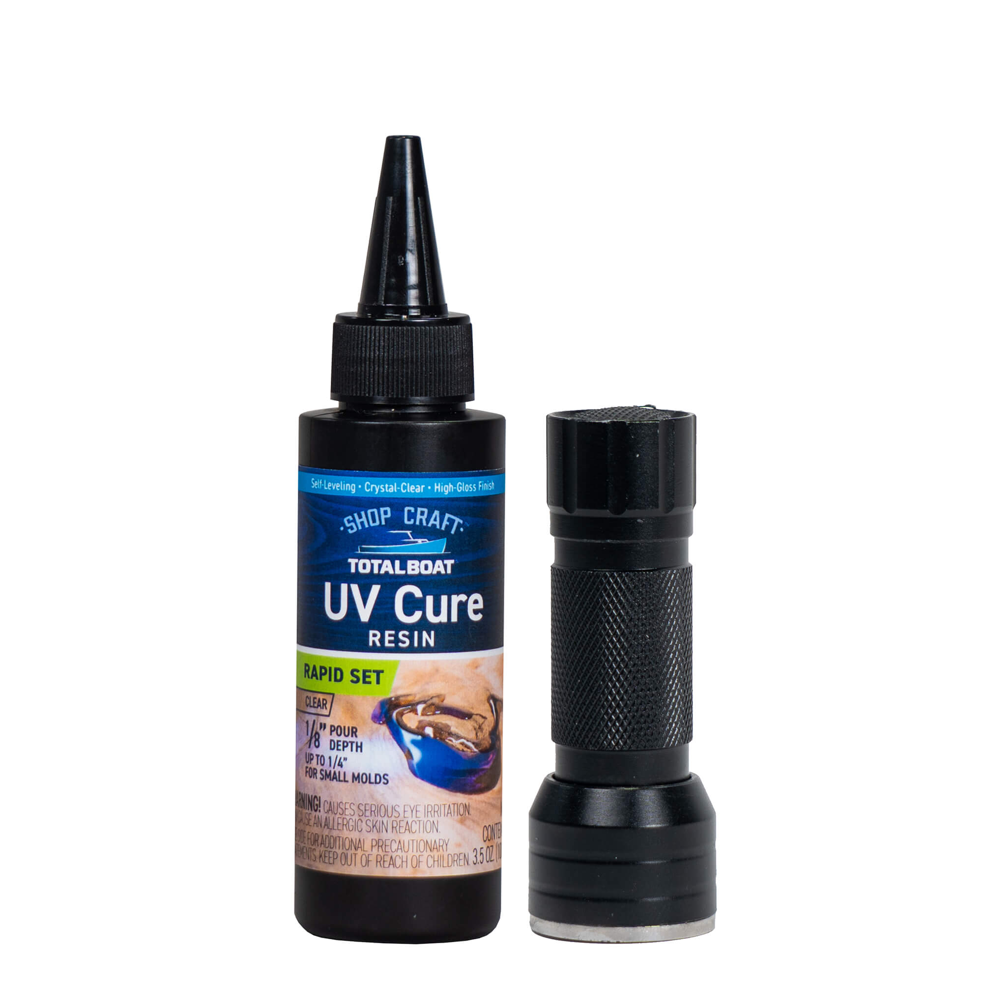 TotalBoat UV Cure Clear Resin 3.5 Oz