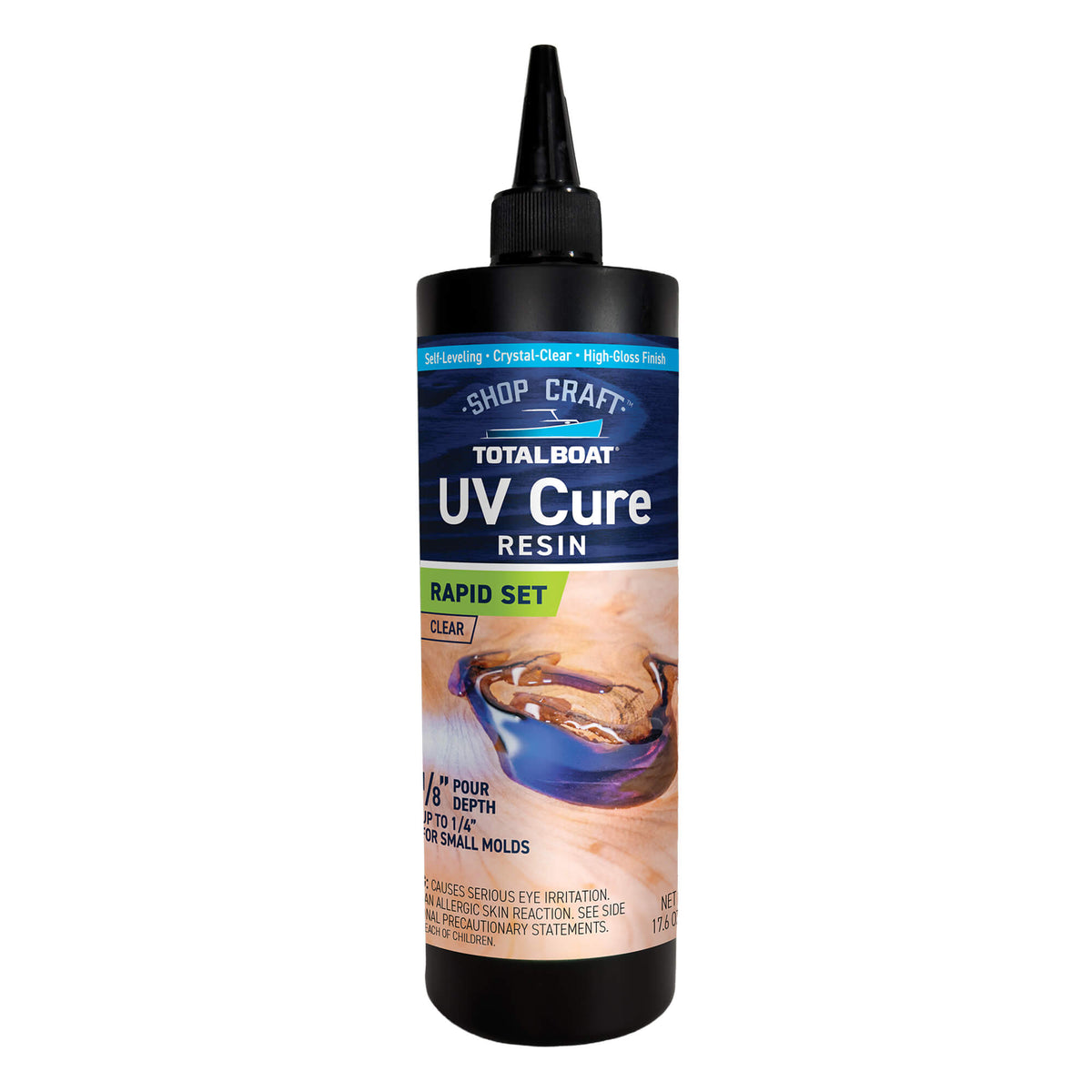 TotalBoat UV Cure Clear Resin 500g