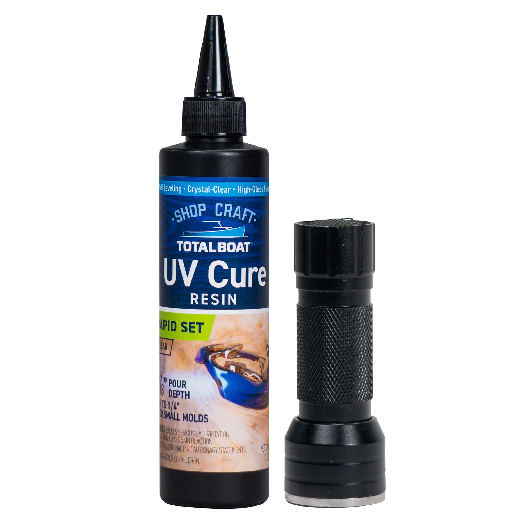 TotalBoat UV Cure Clear Resin 7oz
