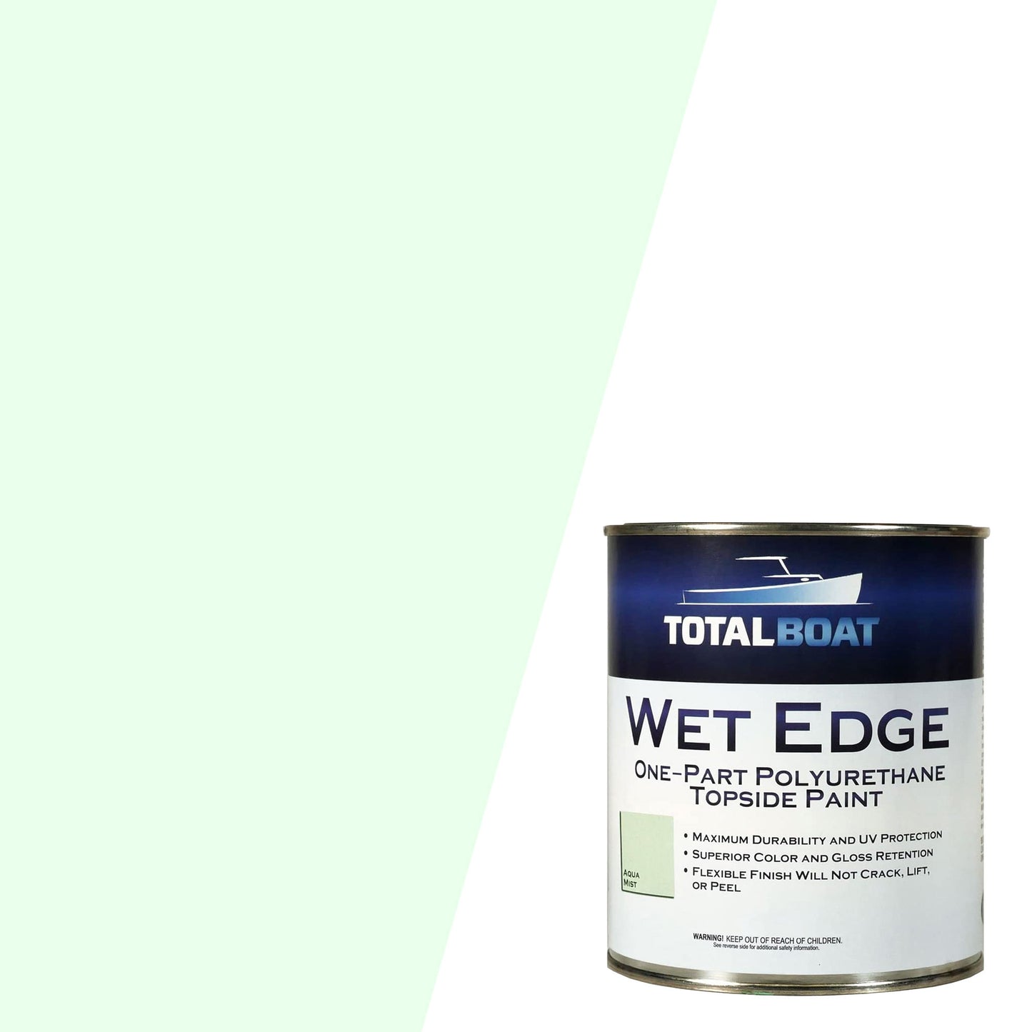 TotalBoat Wet Edge Topside Paint Aqua Mist