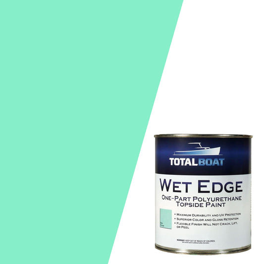 TotalBoat Wet Edge Topside Paint Sea Foam