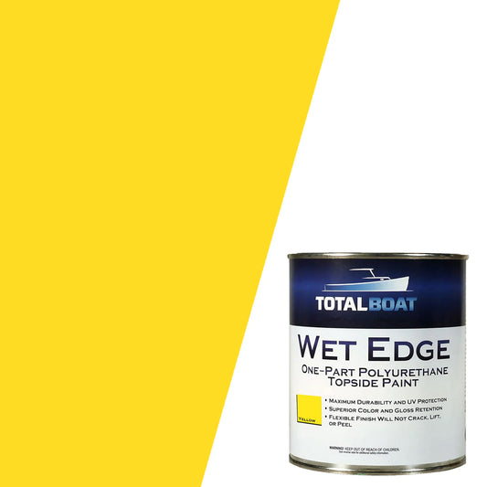 TotalBoat Wet Edge Topside Paint Yellow
