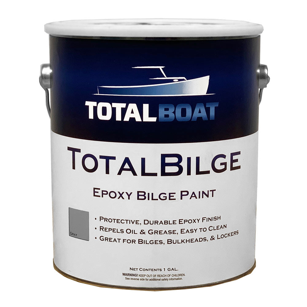 TotalBoat TotalBilge Epoxy Bilge Paint Gray Gallon