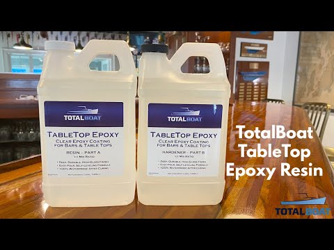 Epoxy Resin Promise Epoxy- Clear Coat Table Top | 2-Part 1 Gal (0.5 Gal  Epoxy Resin & 0.5 Gal Hardener Set)| Resin Epoxy Kit with Mixing Cups, Stir