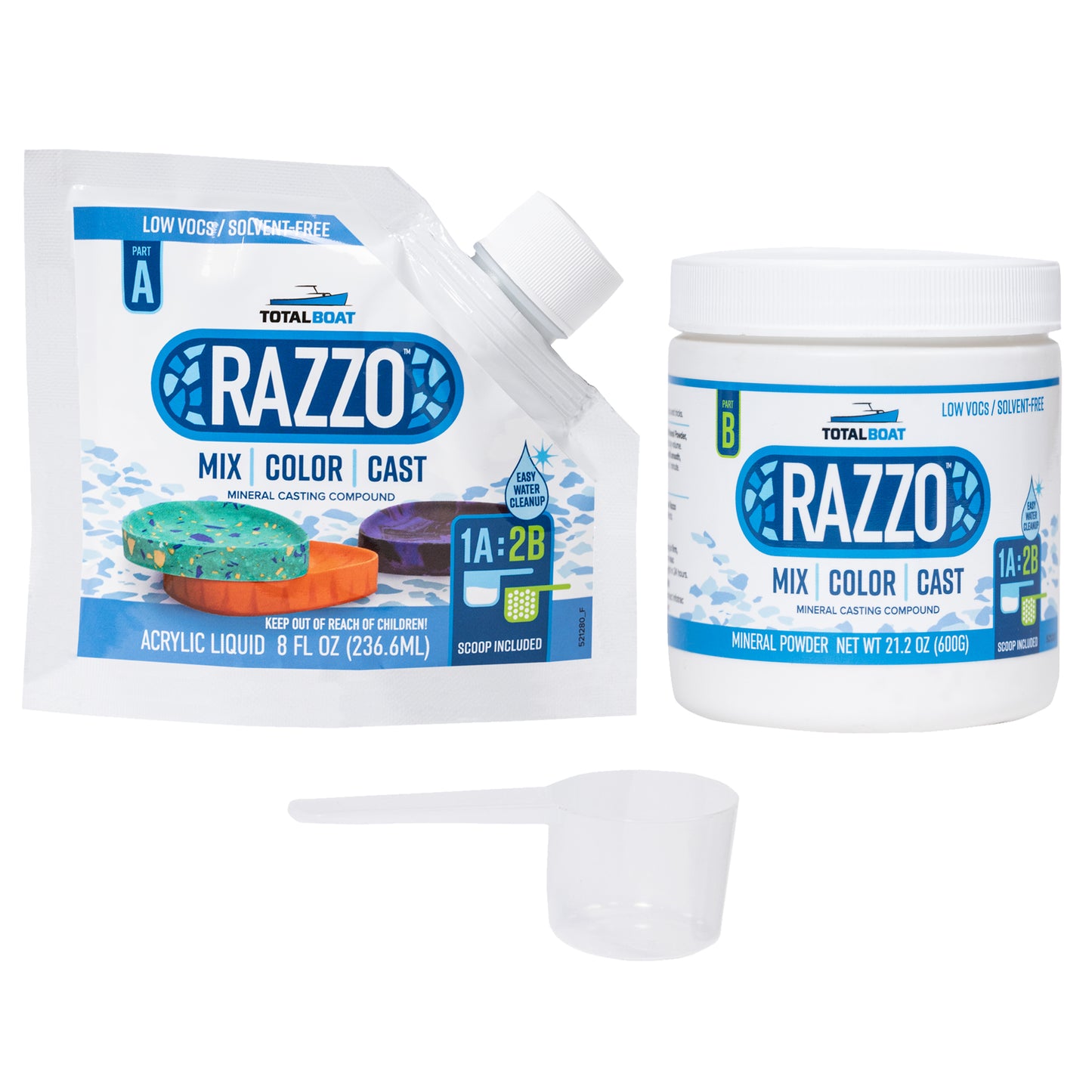 Razzo Mineral Casting Compound Kit 8oz