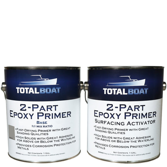 TotalBoat 2-Part Epoxy Primer Gray Gallon Kit